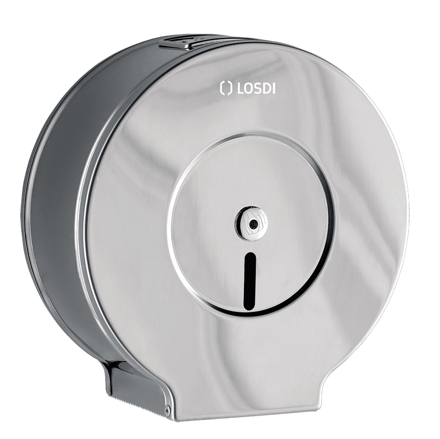 Dispensador Papel Higiénico Acero Inox Satinado Océano: imagen 2