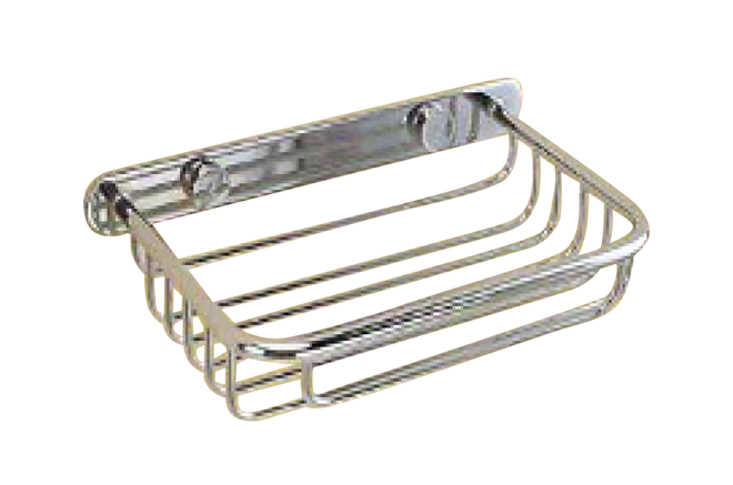 Soporte Jabón Acero cuadrado: imagen 1