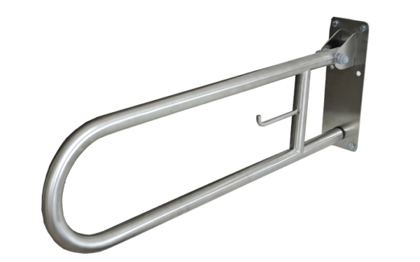 Barra sujeción abatible