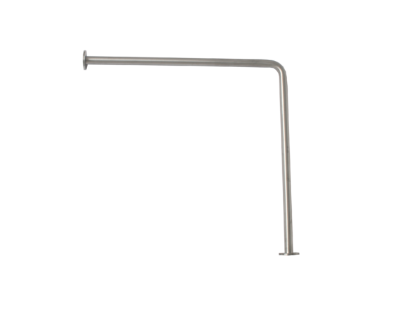 Barra de sujeción pared-suelo en acero inoxidable AISI 304 LOSDI MB-0400-S: imagen 1